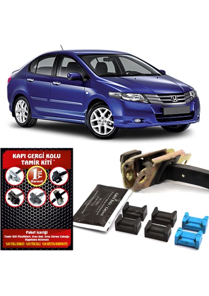 Honda City Kapı Gergi (Limitör) Tamir Kiti 2009-2014 (2 Kapı Set)