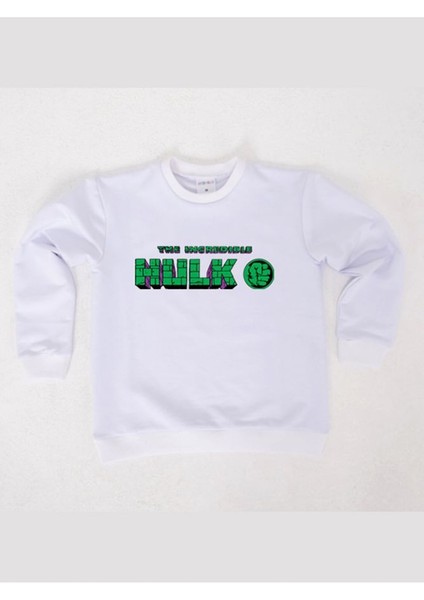 Spiderman Baskılı Pamuklu Kumaş Çocuk Sweatshirt