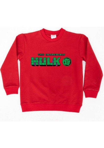 Spiderman Baskılı Pamuklu Kumaş Çocuk Sweatshirt