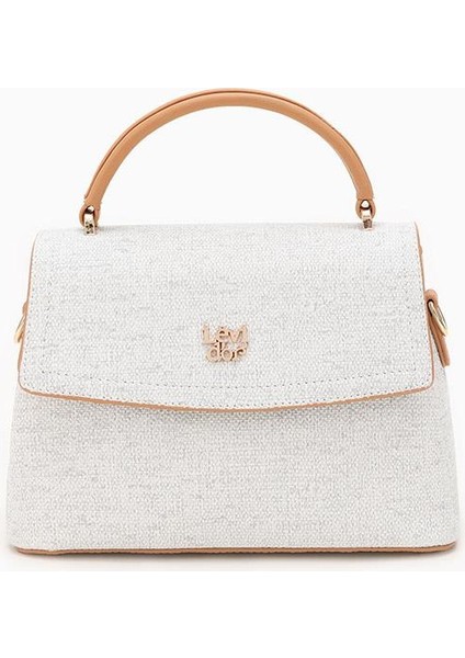 Krem Kumaş Dokulu El Çantası fiyatları