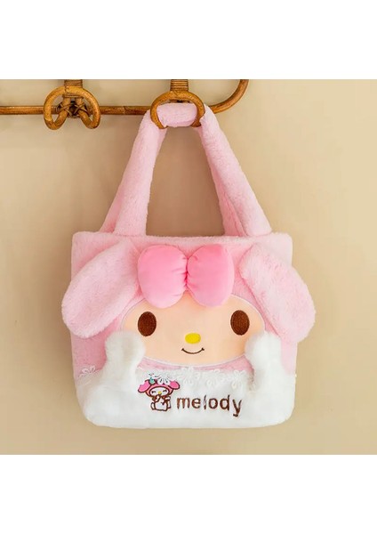 Syn İletişim Kuromi Sanrio Çocuk Peluş Çanta Hediye Y2K Cinnamoroll My Melodi Melody Hello Kitty Pompompurin