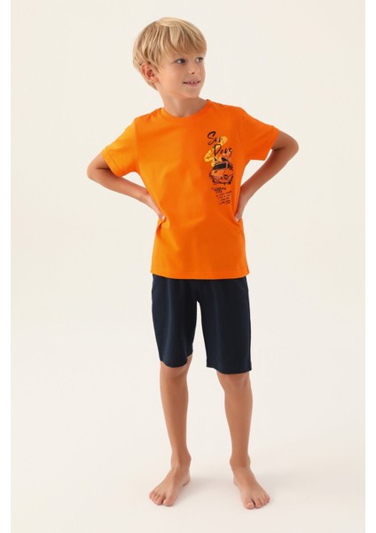 2989 Celebrate Erkek Çocuk Bermuda Pijama Takım