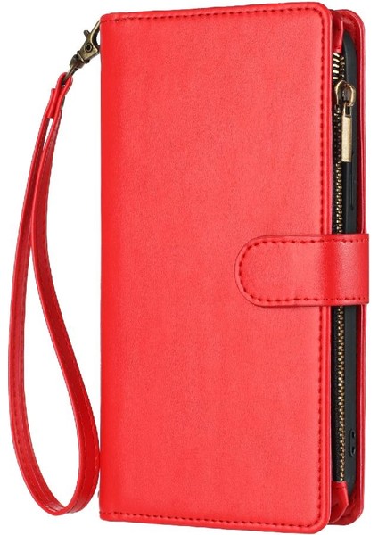 Xiaomi Redmi Için Not 10 4g/not 10S Cüzdan Fermuar Folio Kapak Çevirin (Yurt Dışından)