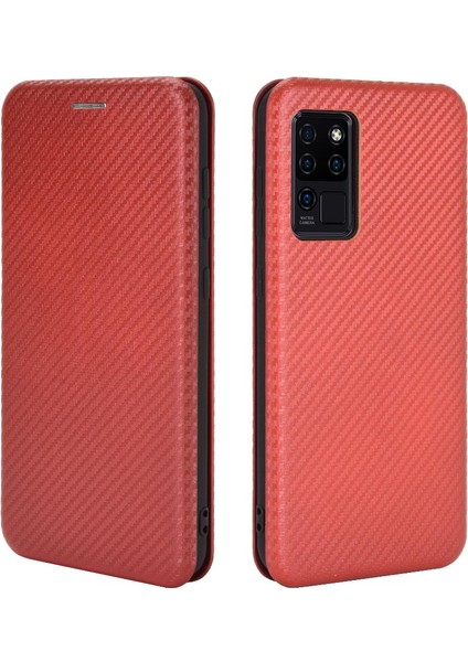 Oukitel C21/C21 Pro Tam Koruma Manyetik Karbon Fiber Için Kılıf (Yurt Dışından)