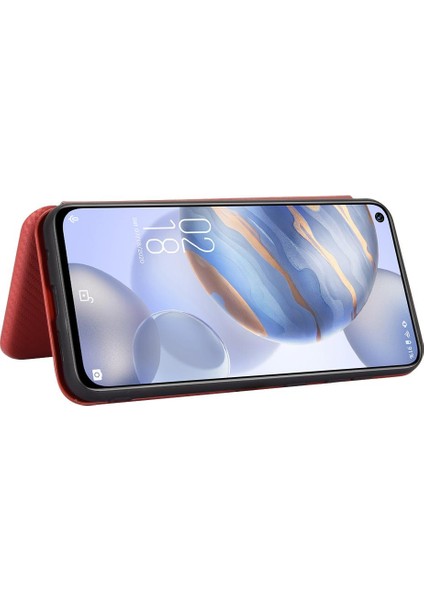 Oukitel C21/C21 Pro Tam Koruma Manyetik Karbon Fiber Için Kılıf (Yurt Dışından) modelleri
