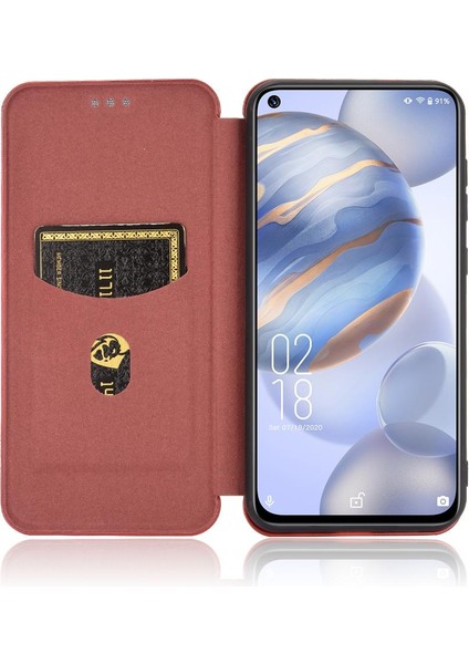 Oukitel C21/C21 Pro Tam Koruma Manyetik Karbon Fiber Için Kılıf (Yurt Dışından) indirimleri