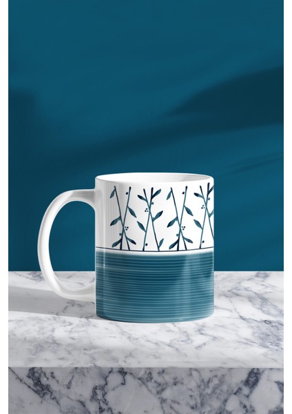 Blue Garden Çift Kupa Seti fiyatları