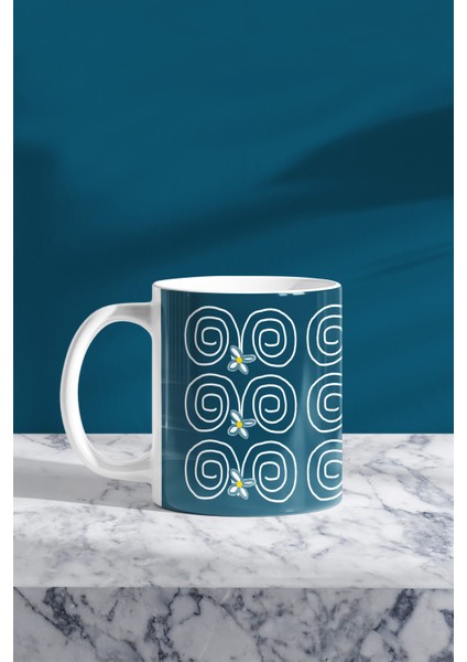 Blue Garden Çift Kupa Seti fırsatları