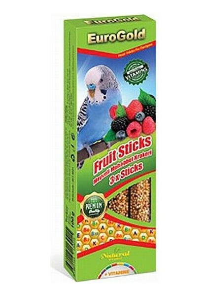 Muhabbet Kuşu Meyveli Kraker Üçlü 100 gr fiyatları