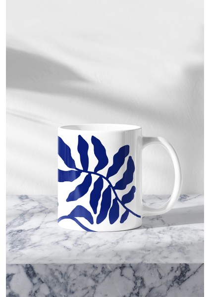 Blue Flower Çift Kupa Seti indirimleri