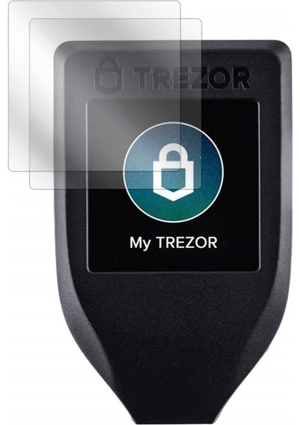 Cda Store Trezor Model T Uyumlu 4 Adet Şeffaf Ekran Koruyucu Nano Jelatin