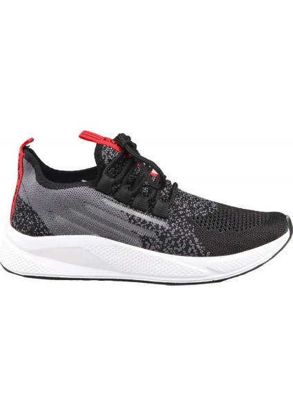 507 Siyah-Kırmızı Erkek Sneakers