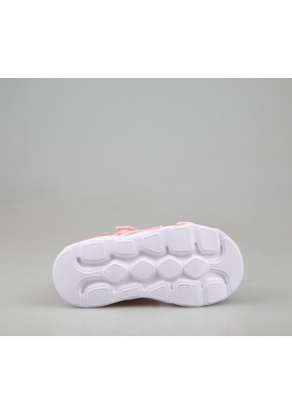 Bücür Ortopedi 102 Işıklı Pudra Çocuk Sandalet modelleri