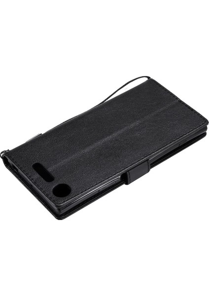 Sony Xperia Xperia Için Flip Case Yüksek Kaliteli Deri Iş Cüzdan Telefon (Yurt Dışından)