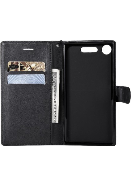 Sony Xperia Xperia Için Flip Case Yüksek Kaliteli Deri Iş Cüzdan Telefon (Yurt Dışından)