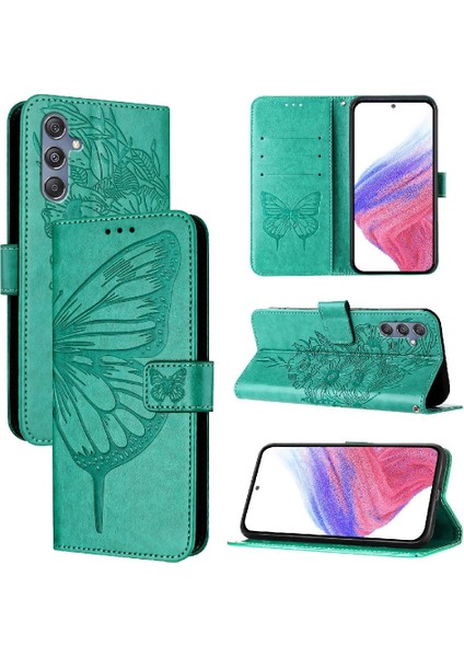 Samsung Galaxy M34 5g Premium Deri Kapak Çevirin Manyetik (Yurt Dışından)
