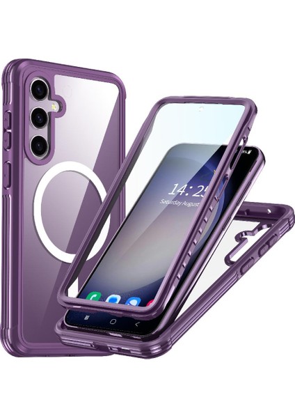 Samsung Galaxy S23 Fe Için Miracase Manyetik Kılıf ile Tamamen Şeffaf (Yurt Dışından)