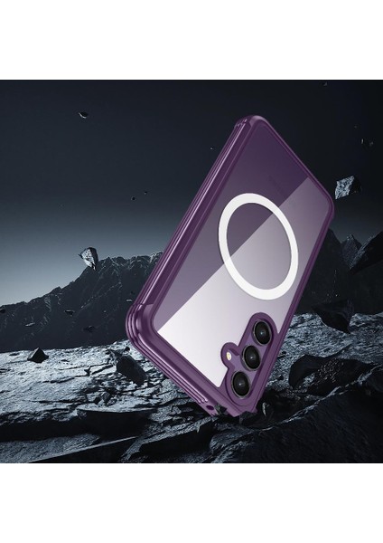 Samsung Galaxy S23 Fe Için Miracase Manyetik Kılıf ile Tamamen Şeffaf (Yurt Dışından) modelleri