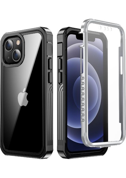 Iphone 13 Pro Için Kılıf Damla ve Çarpışma Geçirmez Tamamen Şeffaf 360 Tüm Pet (Yurt Dışından)