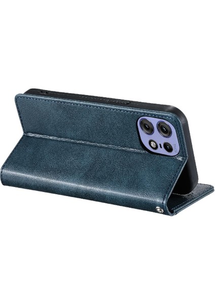 Motorola Moto Kenar 50 Pro 6 Kart Yuvaları Kickstand Pu Deri Için Flip Case (Yurt Dışından) indirimleri