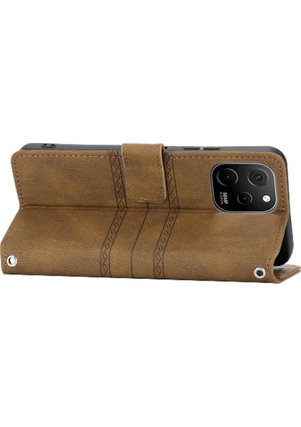 Huawei Nova Y61 Için Flip Case Cüzdan Kılıf Pu Deri Kickstand Manyetik (Yurt Dışından) fırsatları