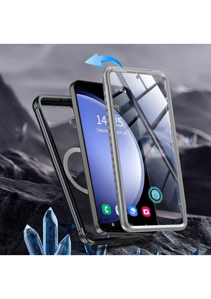 Samsung Galaxy S24 Plus Için Miracase Manyetik Kılıf ile Tamamen Şeffaf (Yurt Dışından) modelleri