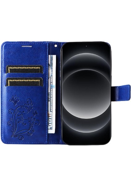 Xiaomi 14 Için Kılıf Ultra Flip Kickstand Darbeye Kapak Manyetik Kapak Pu (Yurt Dışından)