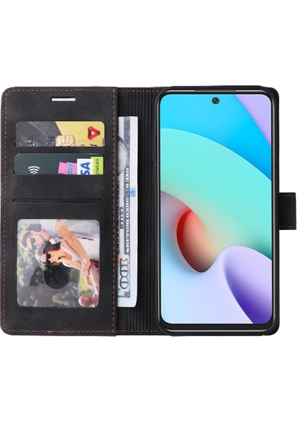 Xiaomi Redmi Not 10 Için Flip Case 5g Cüzdan Basit Iş Kapak Çevirin (Yurt Dışından) fırsatları