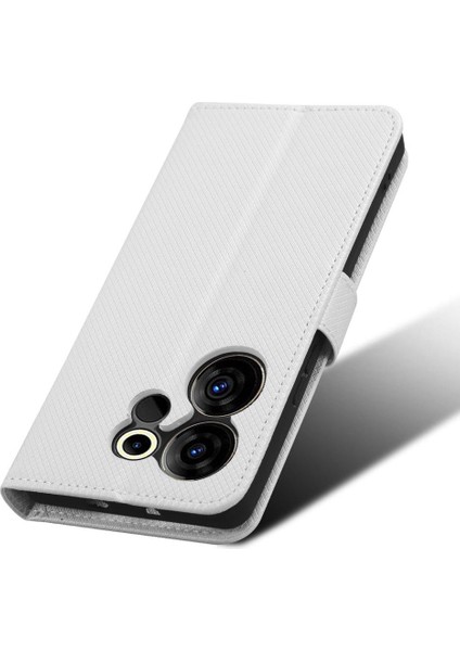 Tecno Camon 20 Premier 5g Manyetik Cüzdan Kickstand Kart Tutucu Için Kılıf (Yurt Dışından)