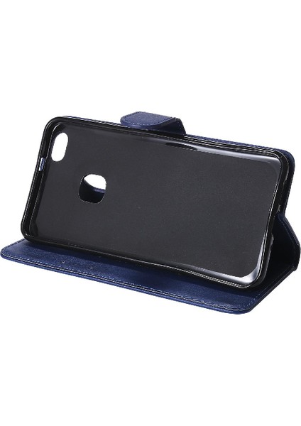 Kart Yuvası Klasik Düz Renk Iş ile Huawei P10 Lite Için Flip Case (Yurt Dışından) indirimleri