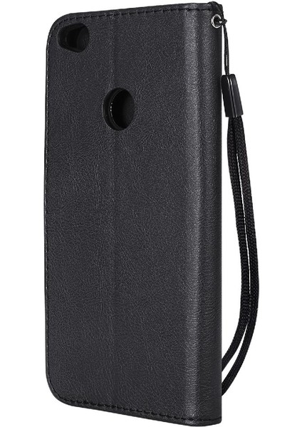 Huawei P8 Lite Klasik Düz Renk Iş Cüzdan Telefon Için Flip Case (Yurt Dışından) modelleri