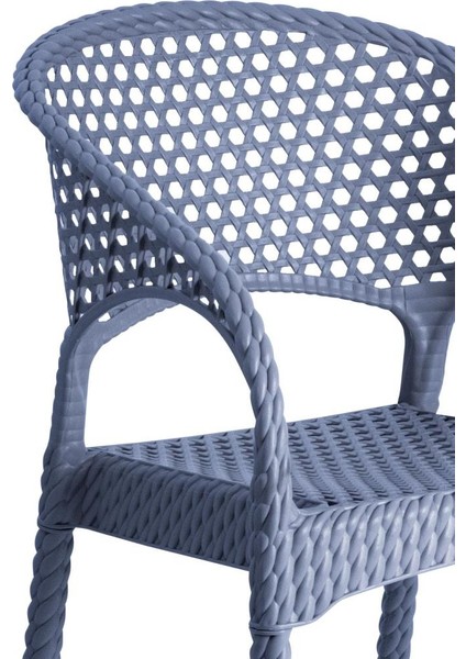 Regnum Örgü Koltuk Antrasit Bahçe Balkonsandalye 1 Adet indirimleri