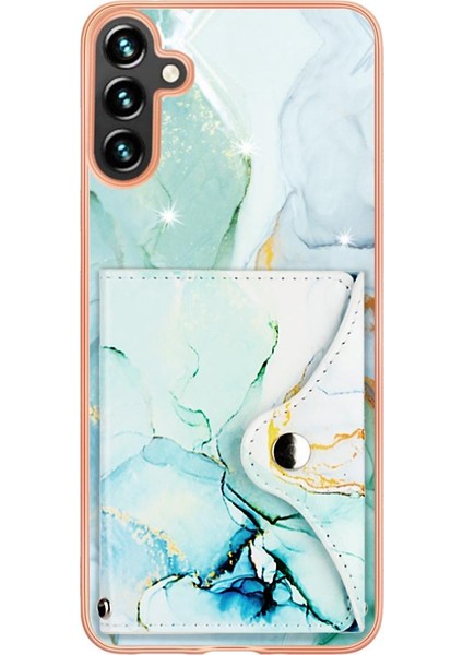 Samsung Galaxy Case 5g Kart Yuvaları Yumuşak Tpu Tampon Ince Cüzdan (Yurt Dışından)