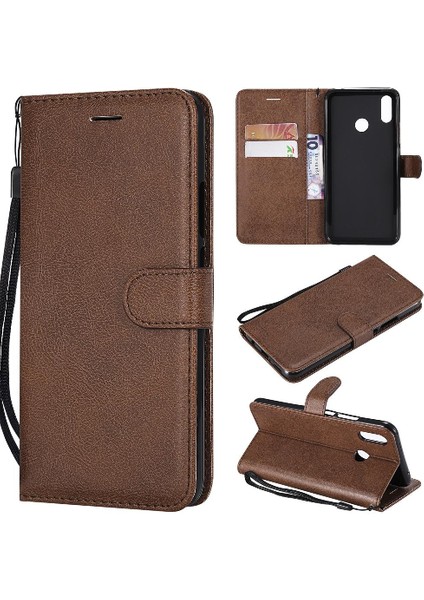 Kart Yuvası Klasik ile Huawei P Akıllı Yüksek Kaliteli Deri Için Flip Case (Yurt Dışından)