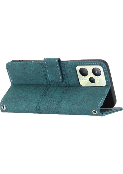 Realme 9 5g Darbeye Koruyucu Manyetik Kapatma Kickstand Için Flip Case (Yurt Dışından) fırsatları