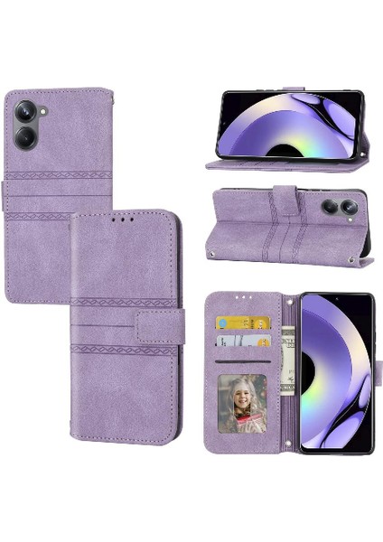 Realme 10 Pro Kickstand Darbeye Koruyucu Cüzdan Kılıf Için Flip Case (Yurt Dışından) fırsatları
