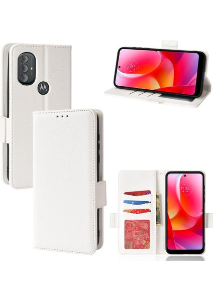 Motorola Moto G Güç 2022 Cüzdan Pu Deri Yan Toka Kartı (Yurt Dışından) indirimleri