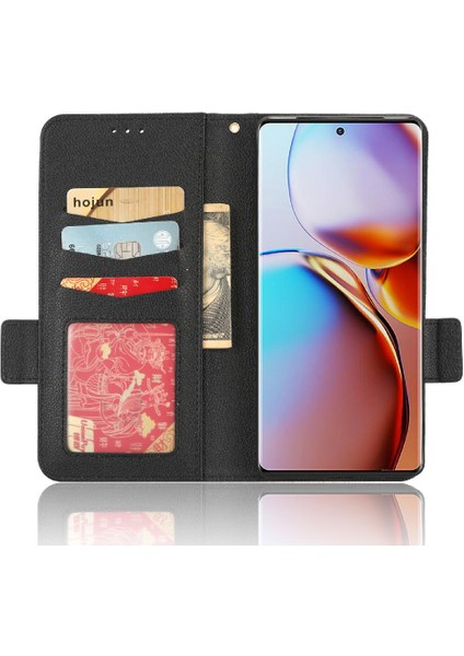 Motorola Moto X40 5g Manyetik Pu Deri Yan Toka Cüzdan Kartı (Yurt Dışından) fiyatları