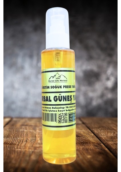 Güneş Yağı Soğuk Press- 125 ml (25 faktör)