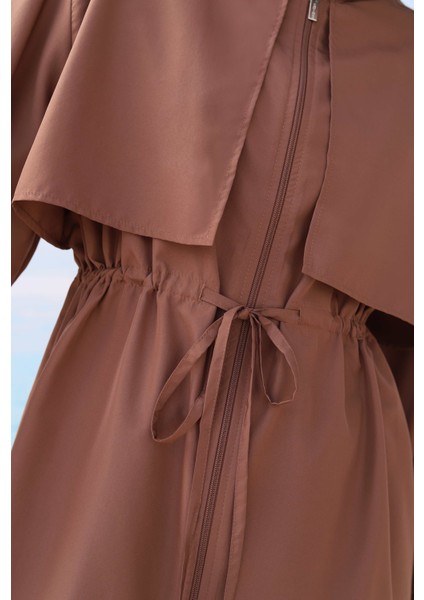 Rüzgarlıklı Yüzme Takımı Kahve indirimleri