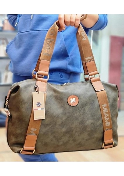 Miami Polo Spor ve Seyahat Omuz Çantası Yeşil modelleri