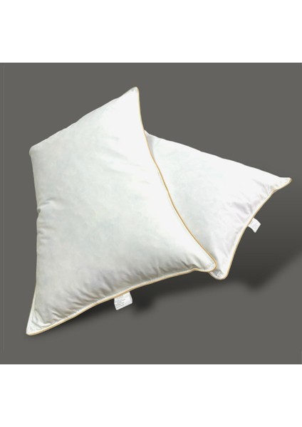 %100 Kaz Tüyü Yastık 20 Gıdık (ALÇAK YATIŞ) 50x70 Elizza - Biyeli
