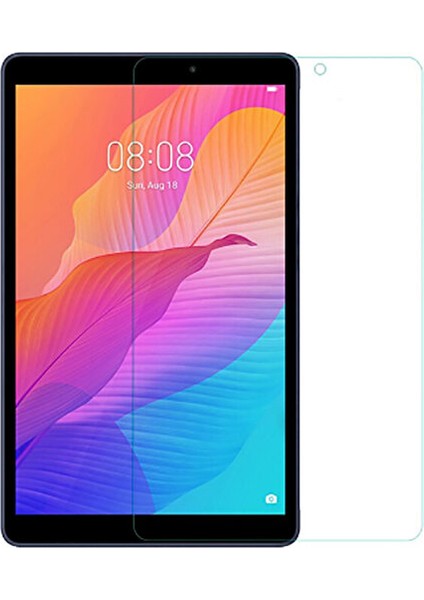 Huawei Matepad T8 Uyumlu Tablet Nano Ekran Koruyucu Kristal Netliğinde Esnek Temperli Kırılmaz Nano Screen Protector