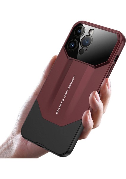 Apple iPhone 14 Pro Max Uyumlu Kılıf Yenilikçi Tasarıma Sahip Ayrılabilir Parçalı Çift Parçalı Ikili Sportif Tasarım Kapak