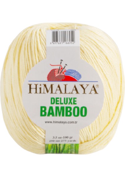 Deluxe Bamboo Bambu Pamuk El Örgü Ipi
