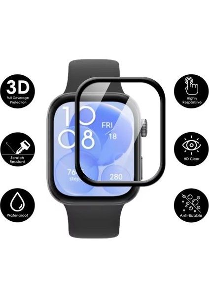 Huaweı Watch Fıt 3 Uyumlu Nano Ekran Koruyucu