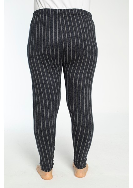 Büyük Beden Cepli Viskon Yazlık Pijama Altı Y8