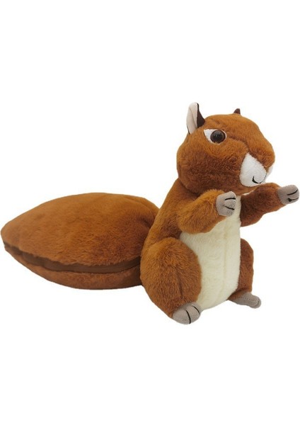 40CM Yeni Fındık Sincap Peluş Oyuncak Fındık Sarılı Sincap Sevimli Sincap Bebek (Yurt Dışından)
