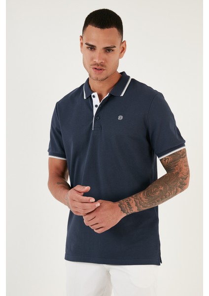 % 100 Pamuk Düğmeli Regular Fit Polo Yaka T Shirt Erkek POLO YAKA T SHİRT 5902118 fırsatları