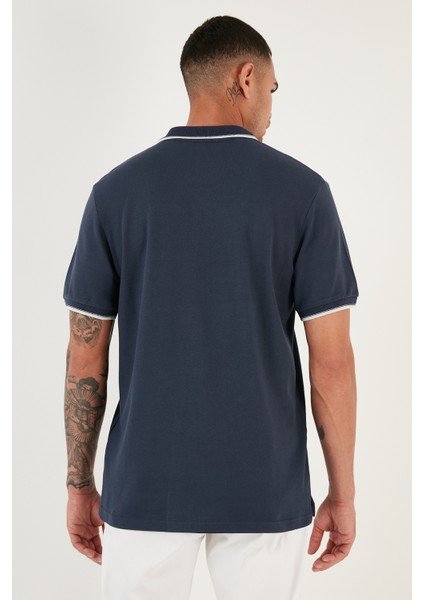 % 100 Pamuk Düğmeli Regular Fit Polo Yaka T Shirt Erkek POLO YAKA T SHİRT 5902118